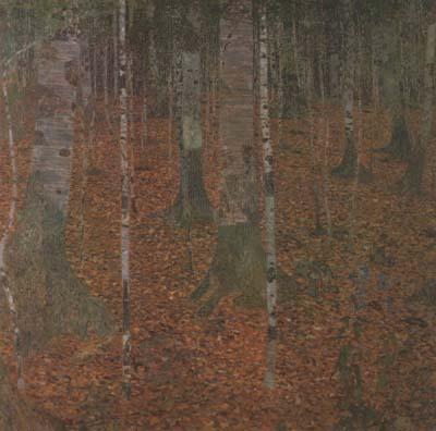 Gustav Klimt Birch Wood (mk20) oil painting image
